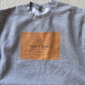 Veuve Clicquot Gray Sweatshirt